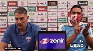 FORTALEZA: Vojvoda analisa vitória de virada sobre o CRB pela Copa do Brasil: "Tivemos caráter para conseguir marcar os dois gols"