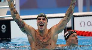 Fratus conquista medalha de bronze nos 50m livre em Tóquio