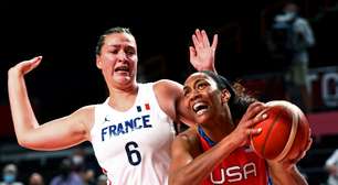 EUA superam a França e mantêm os 100% no basquete feminino