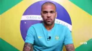 SELEÇÃO MASCULINA: Daniel Alves destaca relevância do ouro em tempos de pandemia