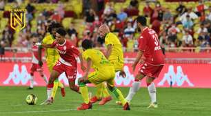 Monaco domina o jogo, mas empata com o Nantes na estreia do Campeonato Francês