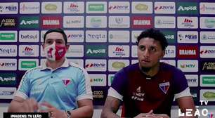 FORTALEZA: Ederson exalta boa fase que está vivendo, mas prega cautela com restante da temporada: "manter o foco e um passo de cada vez"