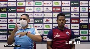 FORTALEZA: Jussa relembra seu período afastado dos gramados devido a lesão, mas comemora retorno: "Só de estar com o grupo tem sido ótimo"