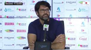 BAHIA: Bellintani reconhece momento difícil da equipe no Brasileiro e sugere 'Serenidade e trabalho' para superar a má fase