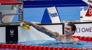 Talisson Glock leva a medalha de bronze nos 100m livre na natação nos Jogos Paralímpicos de Tóquio