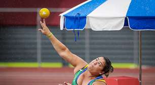 Marivana Oliveira conquista a prata no arremesso de peso e Mateus Evangelista é bronze no salto