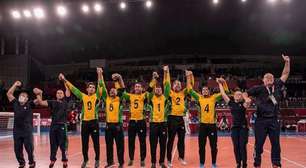 Brasil conquista medalha de ouro inédita no goalball nas Paralimpíadas