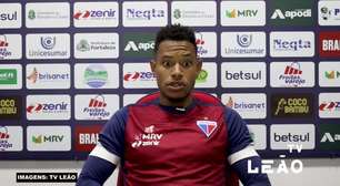 FORTALEZA: Matheus Jussa acredita melhora no estado do gramado do Castelão, mas defende: "Isso não pode ser problema pra gente"