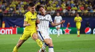 Villarreal e Atalanta empatam por 2 a 2 na Liga dos Campeões