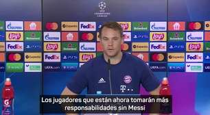 Neuer: "Tácticamente, el Barça jugará mejor sin Messi"