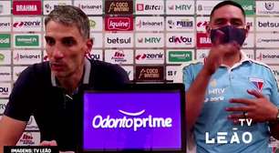 FORTALEZA: Vojvoda exalta jogadores e torcida após classificação na Copa do Brasil: "me sinto identificado"