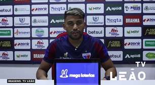 FORTALEZA: Ronald comemora gol que abriu a vitória sobre o São Paulo e que garantiu a vaga na próxima fase da Copa do Brasil: "Nem consegui dormir"