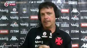 VASCO: Diniz vê equipe superior que o CRB, defende boa produção ofensiva, mas lamenta empate fora de casa: "Coisas do futebol"