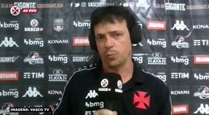 VASCO: Diniz se anima com a possibilidade de enfrentar o Cruzeiro com público em São Januário: "Precisamos do apoio do nosso torcedor"