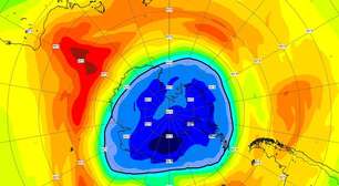 Buraco maior que Antártida é registrado na camada de ozônio