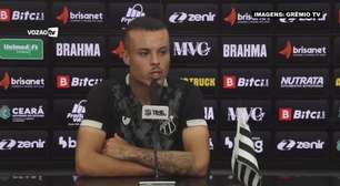 CEARÁ: "Todo jogo é uma história e tudo pode acontecer", defende Kelvyn ao minimizar pressão por vitória antes do confronto contra a Chapecoense