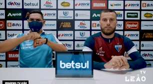 FORTALEZA: Lucas Lima garante já estar adaptado ao estilo de Vojvoda: "com minhas qualidades estou tentando me adequar a equipe"