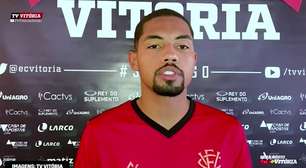 VITÓRIA: Renan Luis é apresentado, fala sobre 'situação complicada' e garante estar pronto para jogar: '"chego muito confiante"