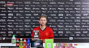 VITÓRIA: Raul Prata não nega incômodo quanto aos salários atrasados: "Eu acho que atrapalha, um clube quando está organizado ajuda mais"