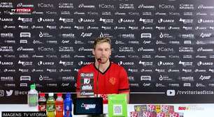 VITÓRIA: "Achar um fator que determine isso é difícil", diz Raul Prata sobre momento ruim do time na Série B