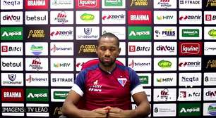 FORTALEZA: Tinga atenua vaias da torcida na derrota para o Atlético-GO: "entendemos, time não foi bem"