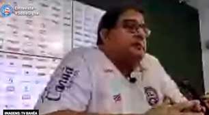 BAHIA: Guto Ferreira explica como pretende arrumar a zaga do time na reta final do Brasileiro: "organizar e repetir o modelo de jogo"