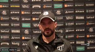 CEARÁ: Marlon comenta sobre formação com três zagueiros na partida contra o Galo: "Tiago trabalha várias formações, e dependendo do jogo podemos variar"