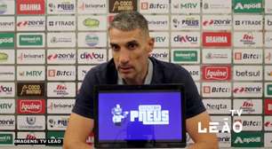 FORTALEZA: Vojvoda avalia equipe na vitória sobre o Grêmio: "Um time que a todo momento queria ganhar a partida"