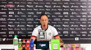 VITÓRIA: Wagner Lopes exalta reencontro com o torcedor: "A gente encara com muita alegria, é um torcedor que apoia o jogo todo"