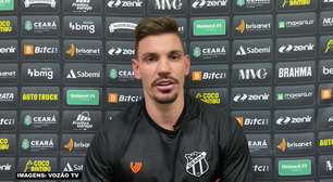 CEARÁ: João Ricardo comemora sequência de jogos sem tomar gols e minimiza briga pela titularidade com Richard: "O importante é contribuir ao máximo"
