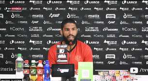 VITÓRIA: Wallace vê boas exibições do time no passado como inspiração para retorno de bom futebol para a equipe: "Jogos contra o Sampaio Correa, Brasil de Pelotas e Itabaiana"