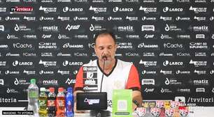 VITÓRIA: Wagner Lopes exalta força do CSA antes de confronto e fala: "Vejo um jogo muito complicado, precisamos muito do apoio do torcedor"