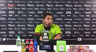 VITÓRIA: Lucas Arcanjo reconhece boa fase individual, mas mantém 'pés no chão': "Futebol é coletivo, não individual"