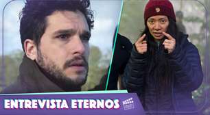 'Eternos': Kit Harrington e Chloé Zhao revelam bastidoes