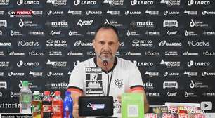 VITÓRIA: Wagner Lopes explica preparação para enfrentar o Vasco após derrota em clássico: "Trabalhos com as duas possibilidades"