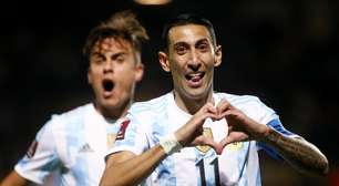 Di María marca e Argentina bate Uruguai pelas Eliminatórias