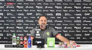 VITÓRIA: Wagner Lopes promete 'secar' jogos de Brusque e Londrina, mas reconhece: "Temos que fazer a nossa parte"