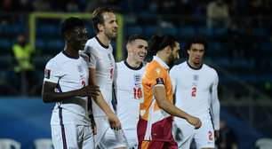 Inglaterra goleia San Marino e confirma vaga na Copa 2022