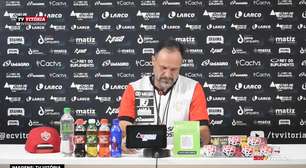 VITÓRIA: Wagner Lopes projeta jogo difícil frente ao Botafogo-PB: "Acho que será um jogo truncado, temos que saber impor nosso ritmo"