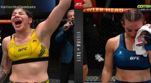 Ketlen bate ex-campeã em card de vitórias brasileiras no UFC