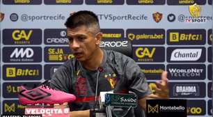 SPORT: Florentín explica a escolha por treino aberto aos torcedores: "Eu gosto muito que a torcida esteja presente, considero que são um jogador a mais"