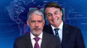 Bolsonaro ironiza 'crise' na Globo e pede vaquinha a Bonner