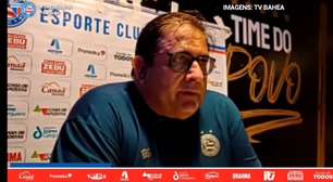 BAHIA: Guto Ferreira ressalta tristeza com queda para Série B, analisa motivos e relembra erros de arbitragem em jogos passados: "algumas coisas não se explicam"