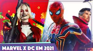 Marvel ou DC: Quem foi o fenômeno de 2021?