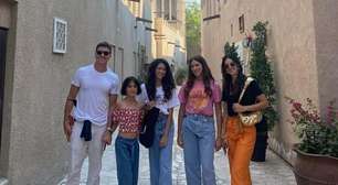 Rodrigo Faro e família passam férias em Dubai