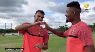 SPORT: Rafael Thyere e Sabino mostram ser uma dupla entrosada fora dos gramados