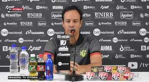 VITÓRIA: Dado Cavalcanti mantém a calma após derrota para o Jacupiense: "A gente lamenta o resultado, mas vamos manter a cabeça erguida"
