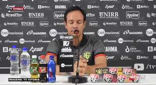 VITÓRIA: Dado Cavalcanti vê impacto na expulsão de Mateus Moraes no começo do jogo: "O resultado foi influenciado pela quantidade de jogadores em campo"