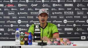 VITÓRIA: Dado Cavalcanti quer time aprendendo com erros cometidos na partida com a Jacuipense: "Não podemos dar margem para que isso se repita no clássico"