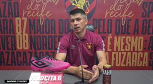 SPORT: Florentín minimiza críticas de torcedores e garante: "Não tenho a cabeça pensando no que acontece fora do gramado. Só no que acontece ali dentro"
